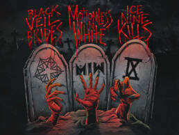 Trinity of Terror Tour Motionless in White Black Veil Brides Ice Nine Kills