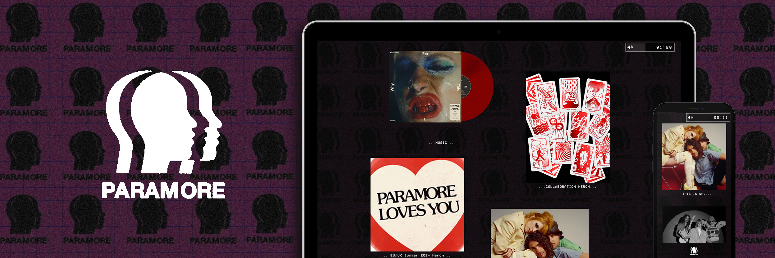 header graphic - paramore